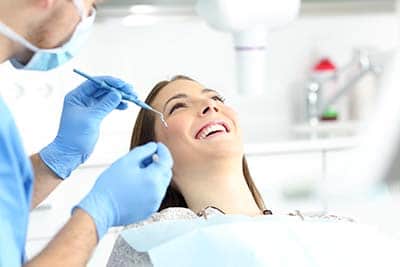 heights tx tooth polishing happy woman after Tooth Polishing